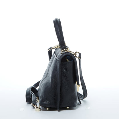 SUSU the Linda Black Crossbody Backpack Purse